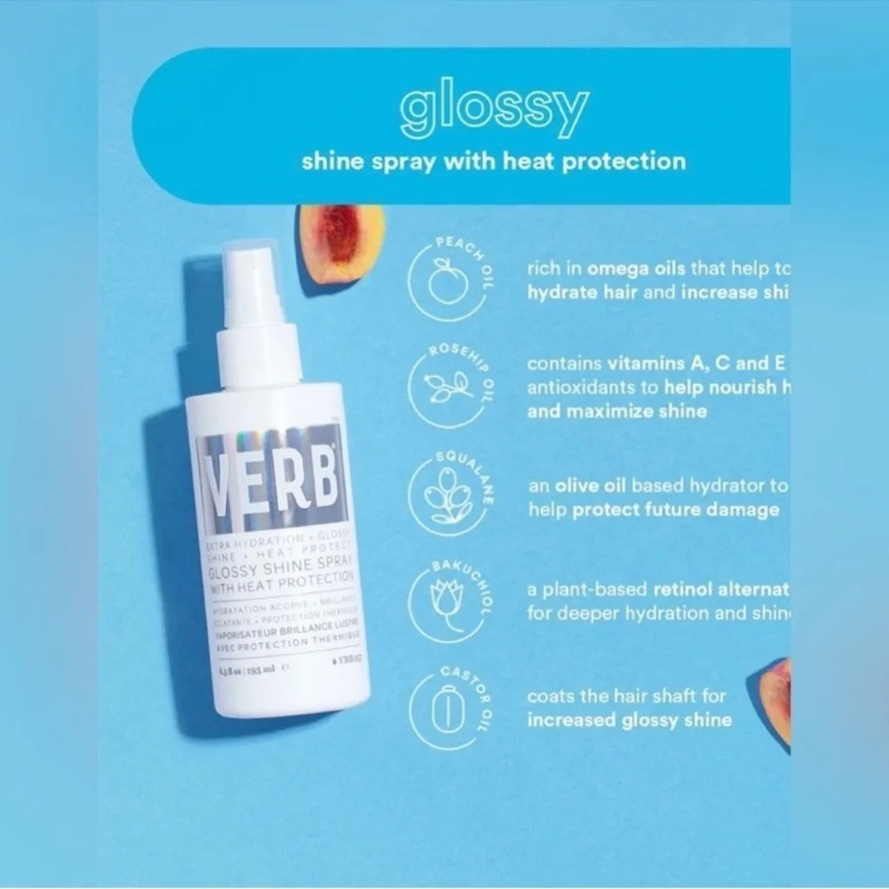 VERB Glossy Shine Spray With Heat Protection $13